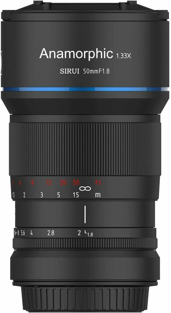 Product Image of Sirui 50mm F1.8 Anamorphic 1.33X Lens - MFT Mount