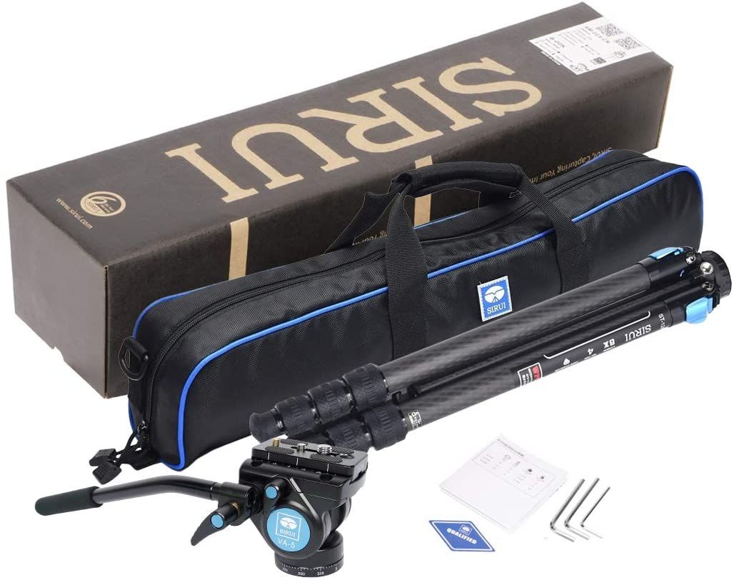 SIRUI Superb Travler 124 Carbon Fibre Tripod with VA-5