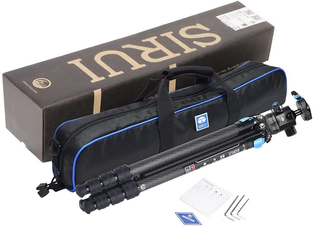 SIRUI Superb Travler 124 Carbon Fibre Tripod with ST-10X Ball Head