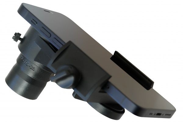 Sky-Watcher SmartPhoto+ Smartphone Camera Adaptor for Telescopes (Supplied with 20mm Photo Eyepiece) 20093