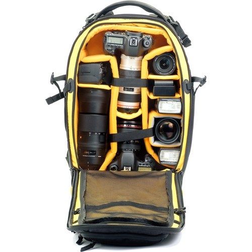 Vanguard Alta Fly 58T Camera Roller Bag / Backpack - Black