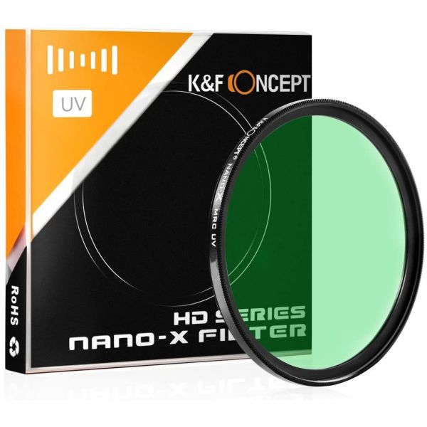 K&F Concept Super Slim Glass UV Lens Filter Nano-X MRC Series 82mm
