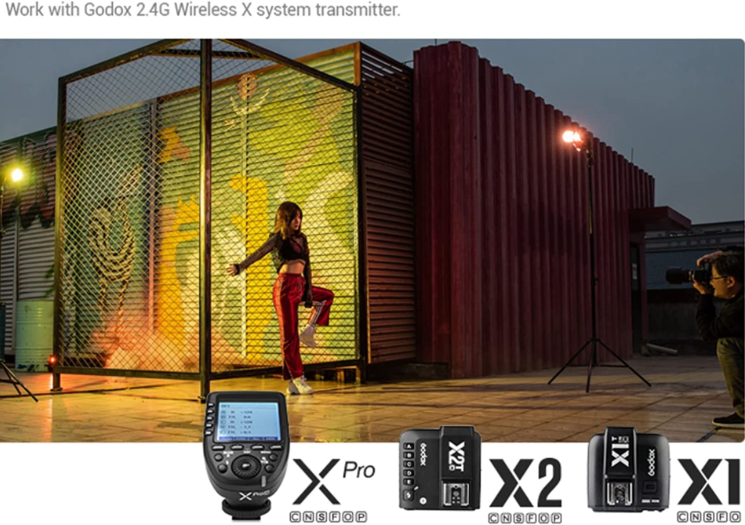 Godox V1 TTL Li-ion Round Head Camera Flash 1/8000 HSS