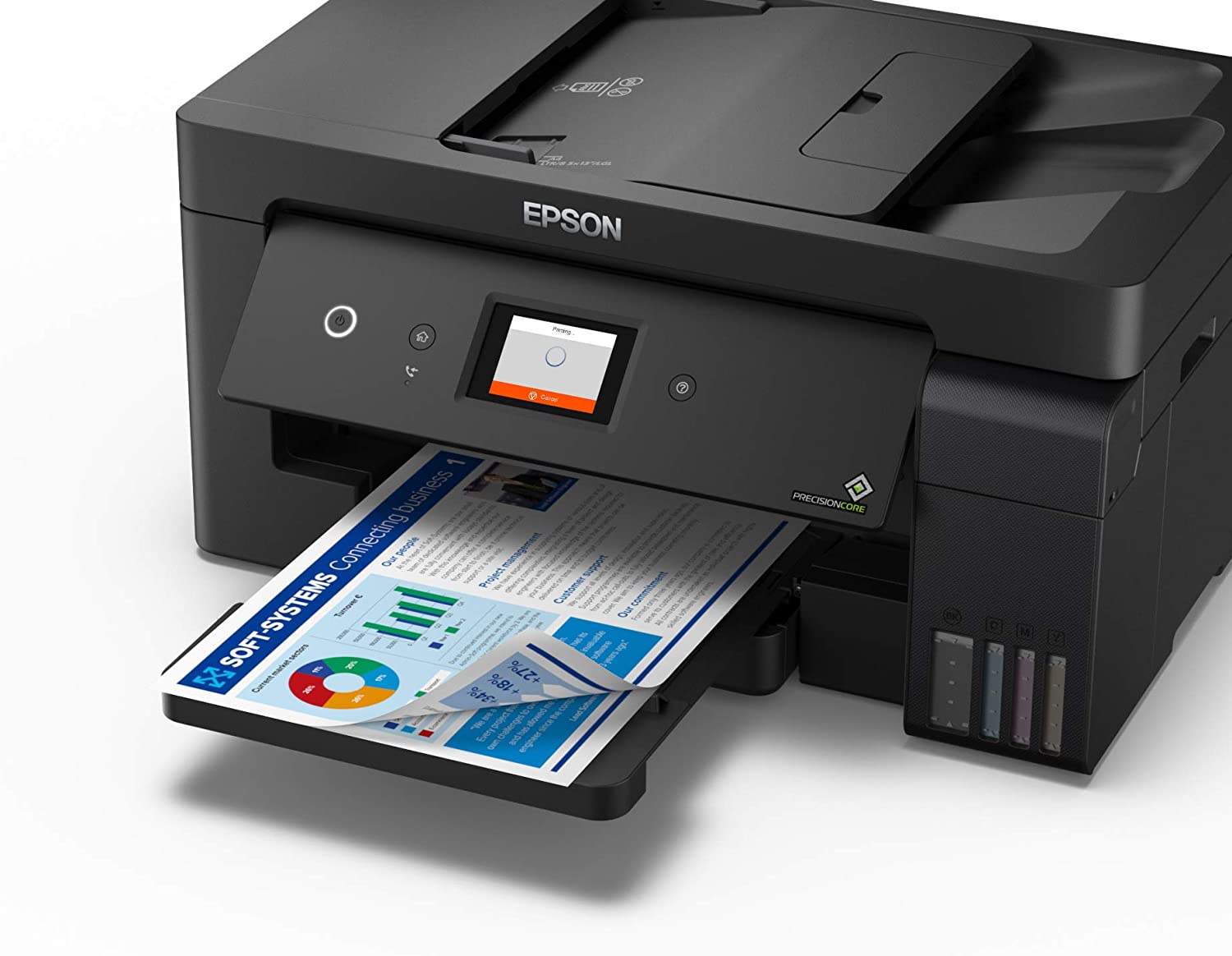 Epson EcoTank ET-15000 A3 Print Scan Copy Wi-Fi Printer, Black