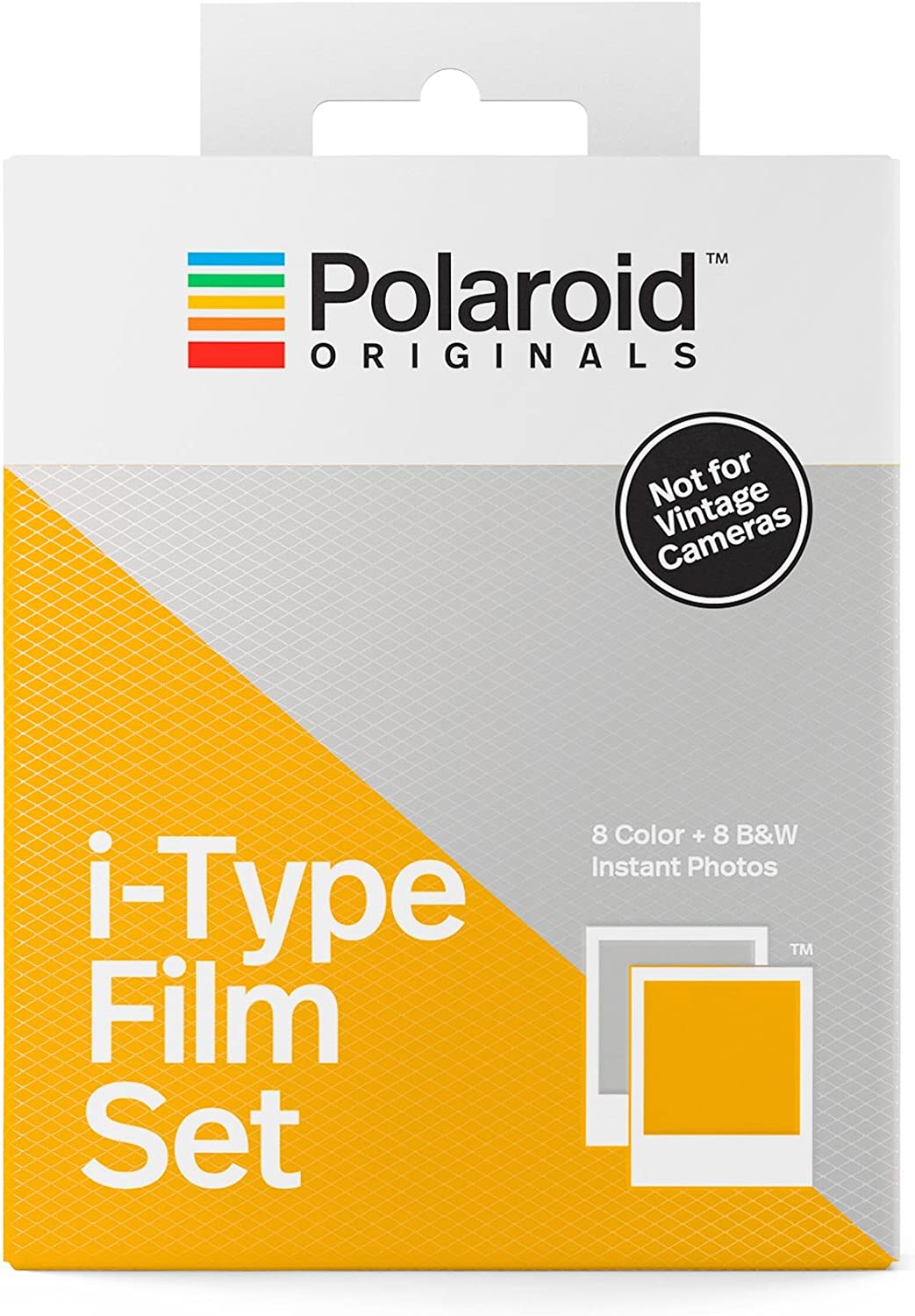 Product Image of Polaroid i-Type Instant Film Set White frame 1 Colour & 1 B&W