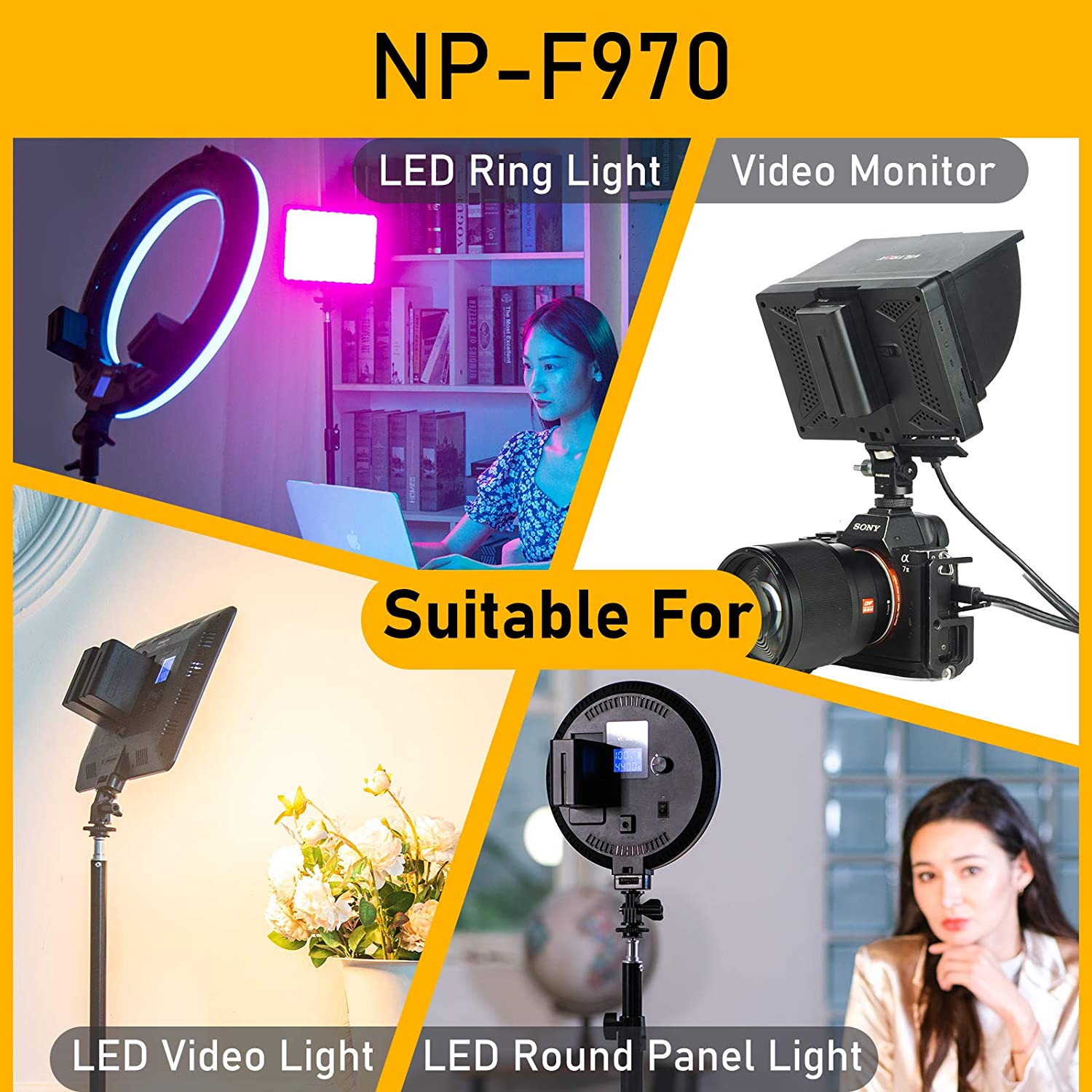 Weeylite NP-F970 Chargeable Li-Battery for Ninja 200, Ninja 300