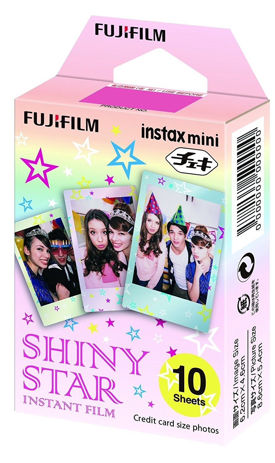 FujiFilm Instax Mini Instant Film for Instant Mini Cameras (10 Shot film catridge)