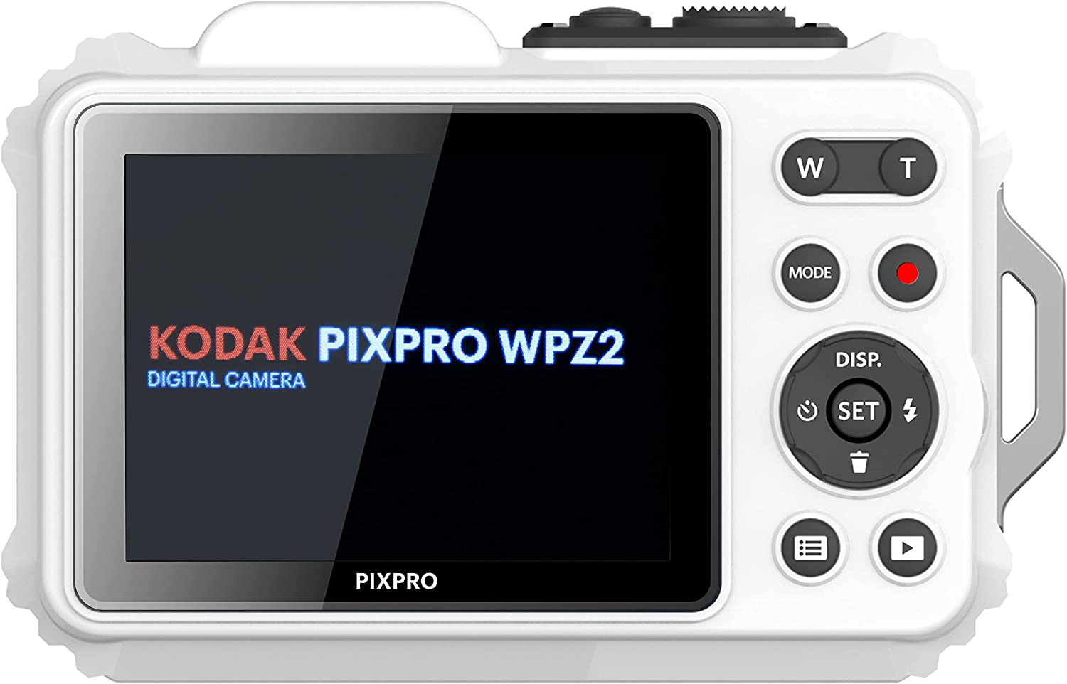 Kodak PIXPRO WPZ2 16MP 4x Zoom Tough Compact Camera - White