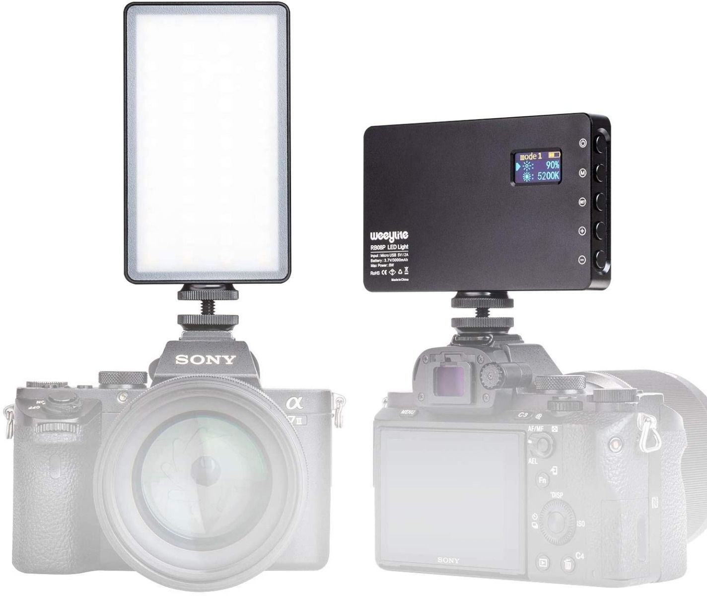 Weeylite RB08P Mini RGB Portable LED Light