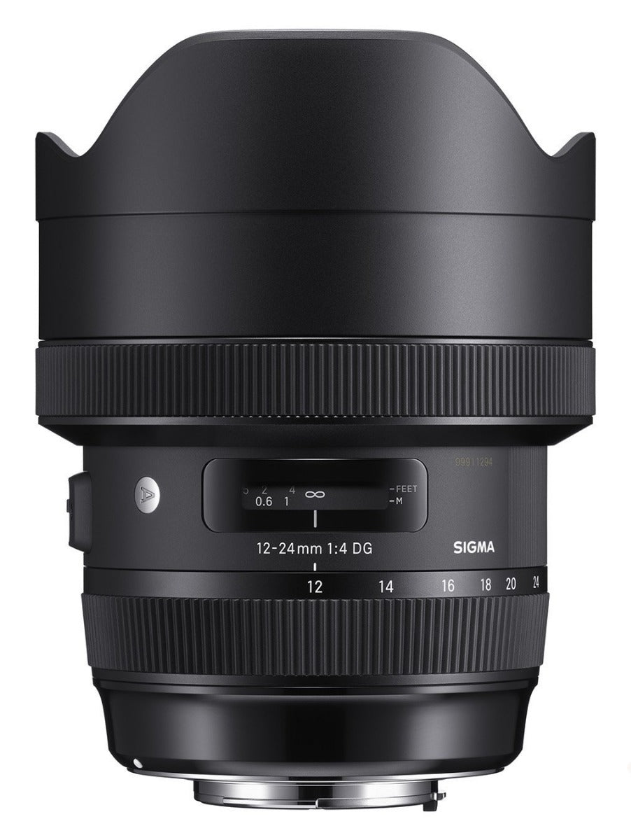 Product Image of Sigma 12-24mm F4 DG HSM Art Nikon Mount Lens - Black