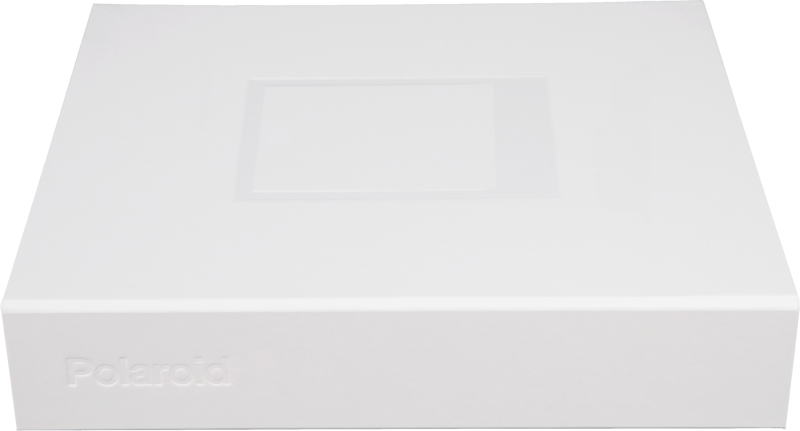 Photo Album Large White for polaroid (holds 160 photos)