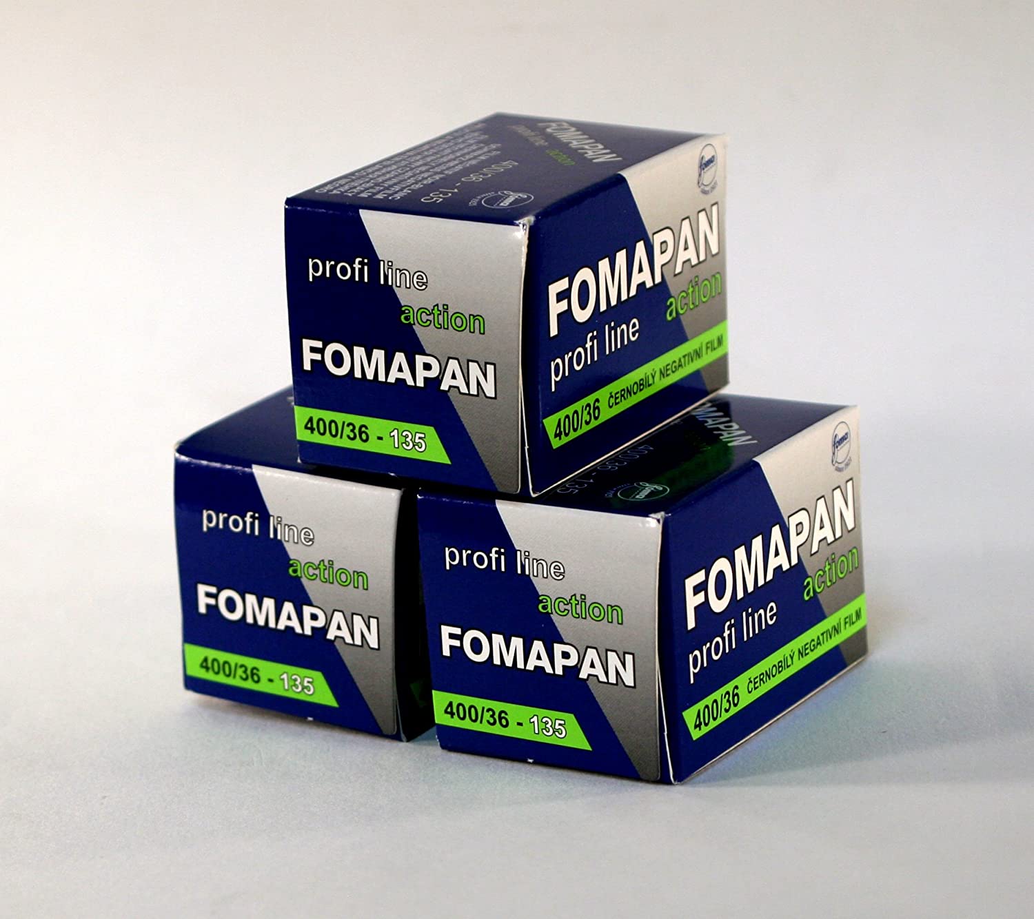 Product Image of Fomapan 400 ASA 135-36 Pack Of Three