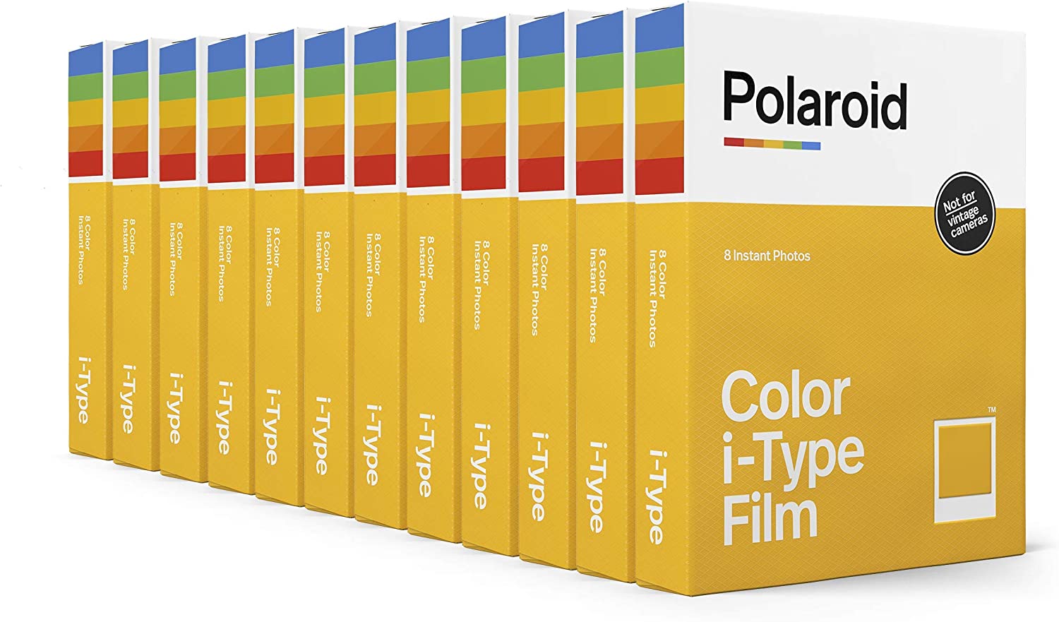 Polaroid Originals Color Glossy Instant Film for i-Type OneStep2 Cameras- 5  Pack