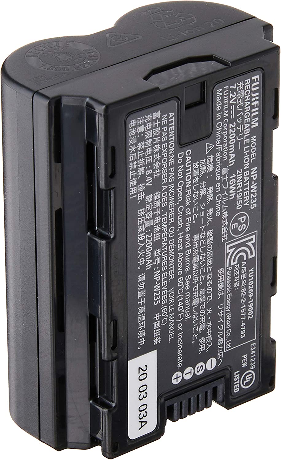 Fujifilm Lithium-Ion Battery NP-W235 For X-T4 X-T5 Cameras