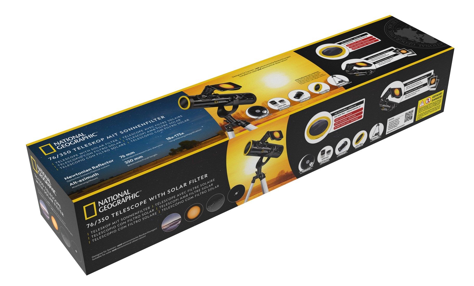 National Geographic Childs Telescope with Solar Filter