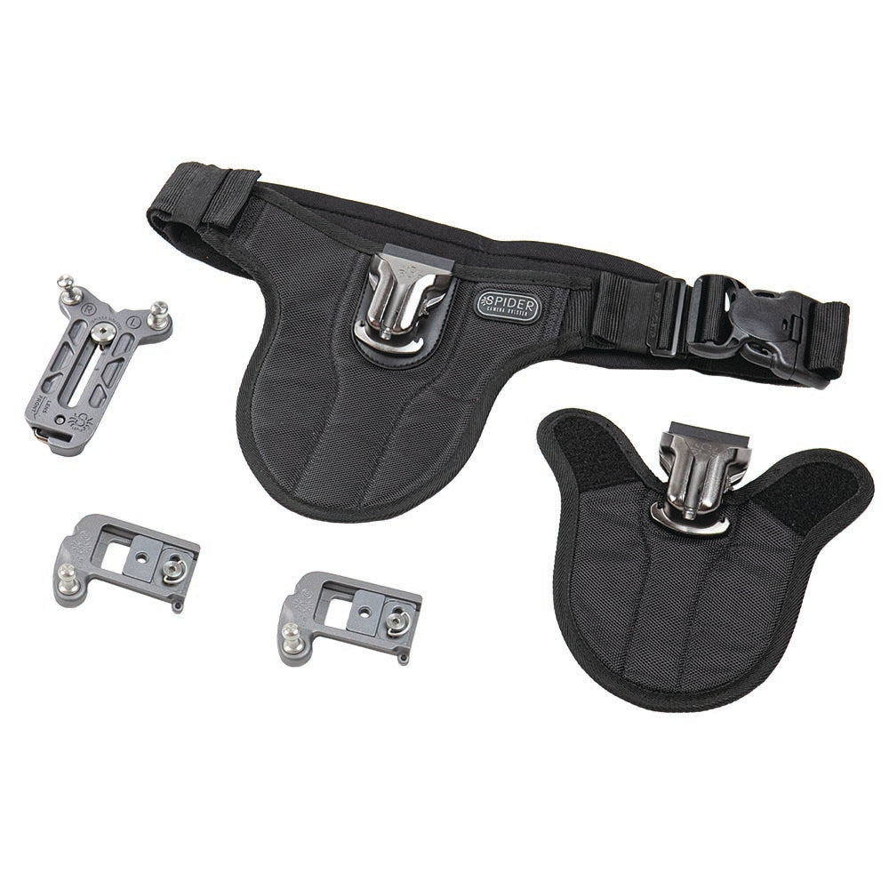 Product Image of SpiderPro Belt Systems v2, Black, Dual Mirrorless SPD255