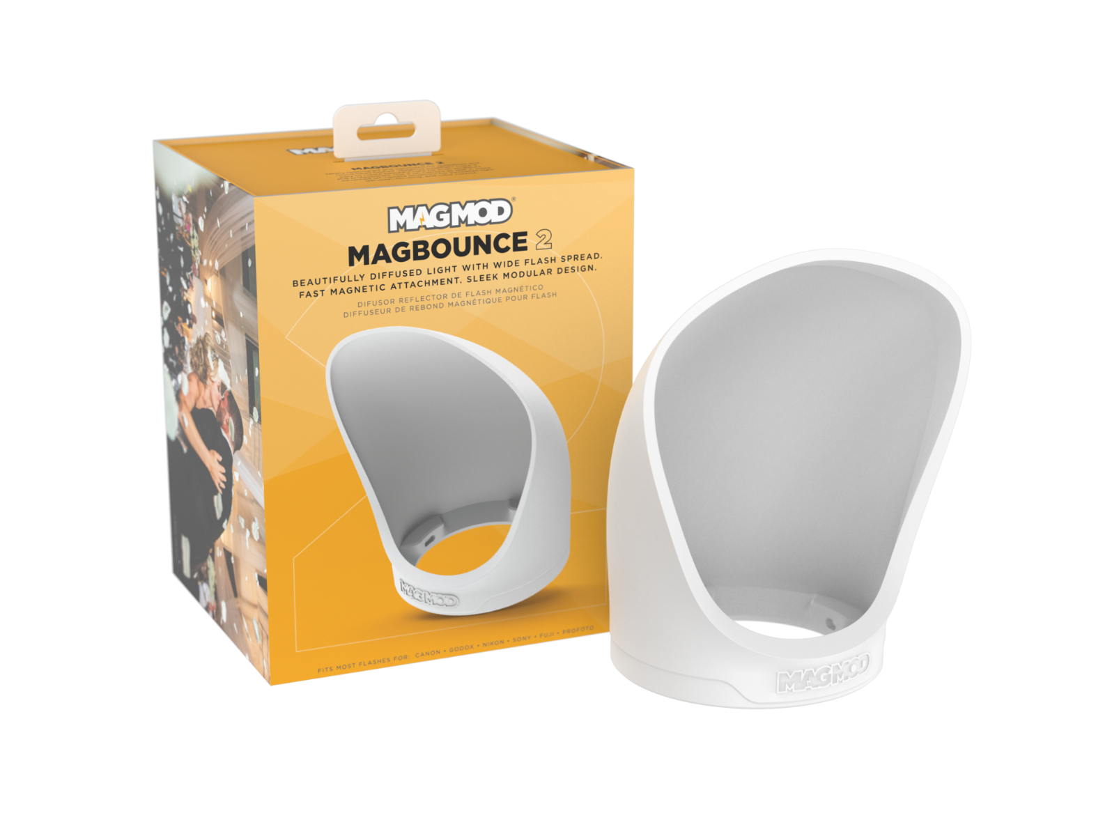 Product Image of Magmod MagBounce 2 - Simple, Bounce Modifier