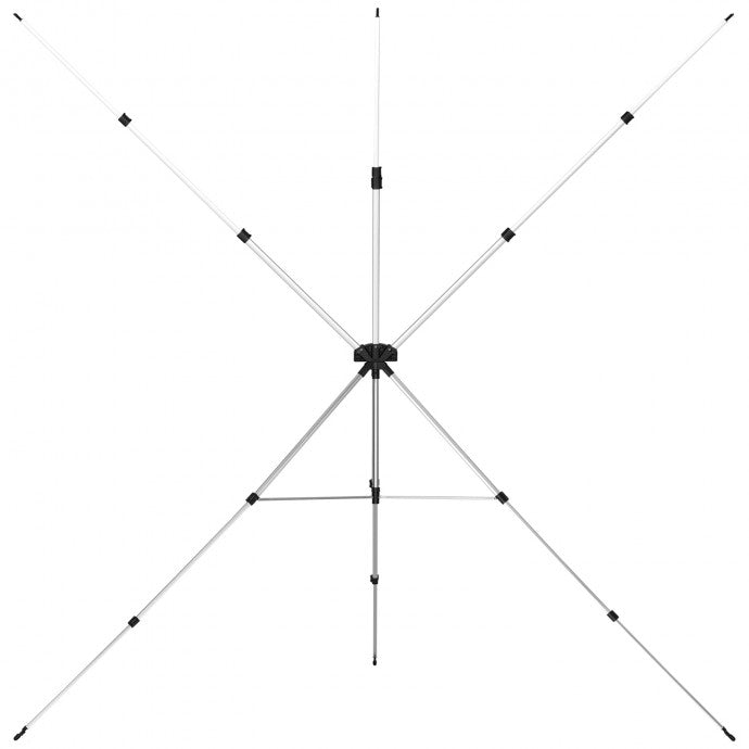 Westcott X-Drop Pro Wrinkle-Resistant Sweep Backdrop Kit 8'X8'