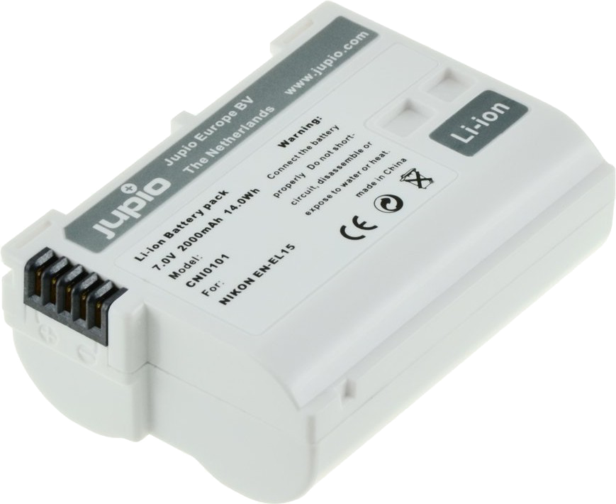 Product Image of Jupio EN-EL15 *ULTRA* 2000 mAh Battery For Nikon