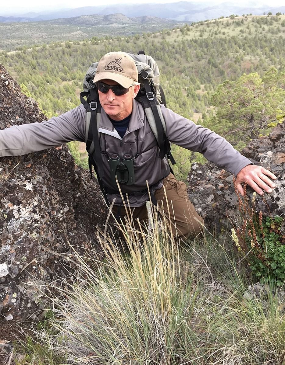 Rick Young Outdoors Ultra-Light Binocular Harness - Black