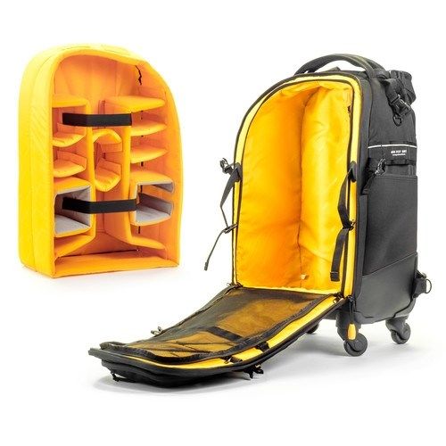 Vanguard Alta Fly 58T Camera Roller Bag / Backpack - Black