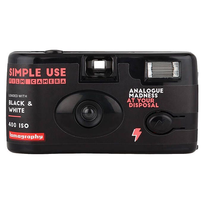 Product Image of Lomography Simple Use Reloadable Camera Black & White Film 27 exp