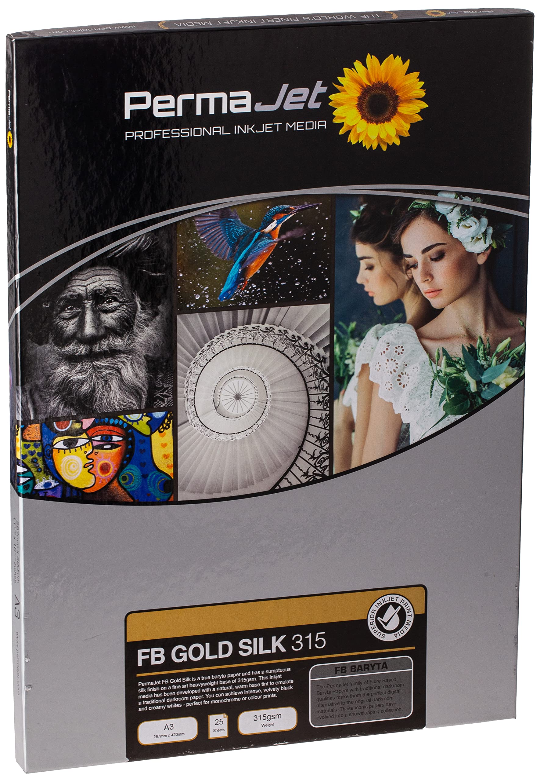 PermaJet FB Gold Silk 315 - A3 Photo Paper 25 sheets