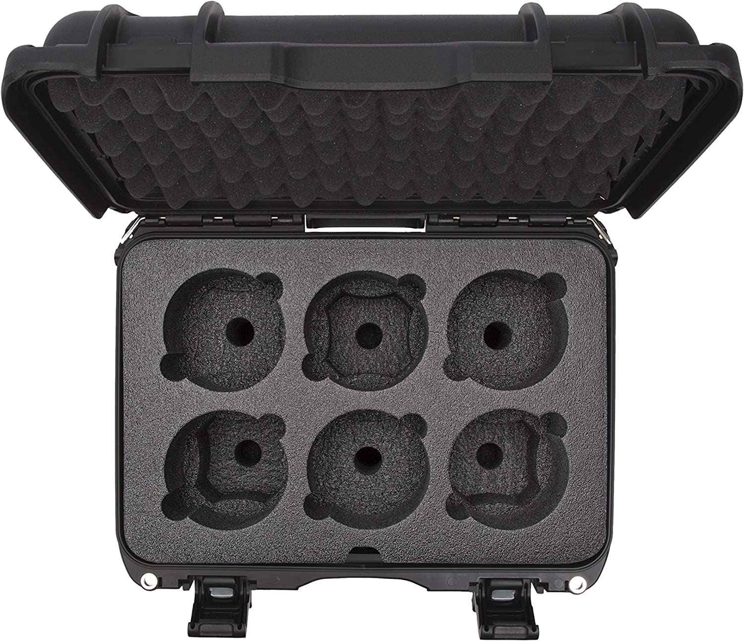 NANUK™ Protective Case 918 w/Custom Foam - Black (for 6-Up Lenses)