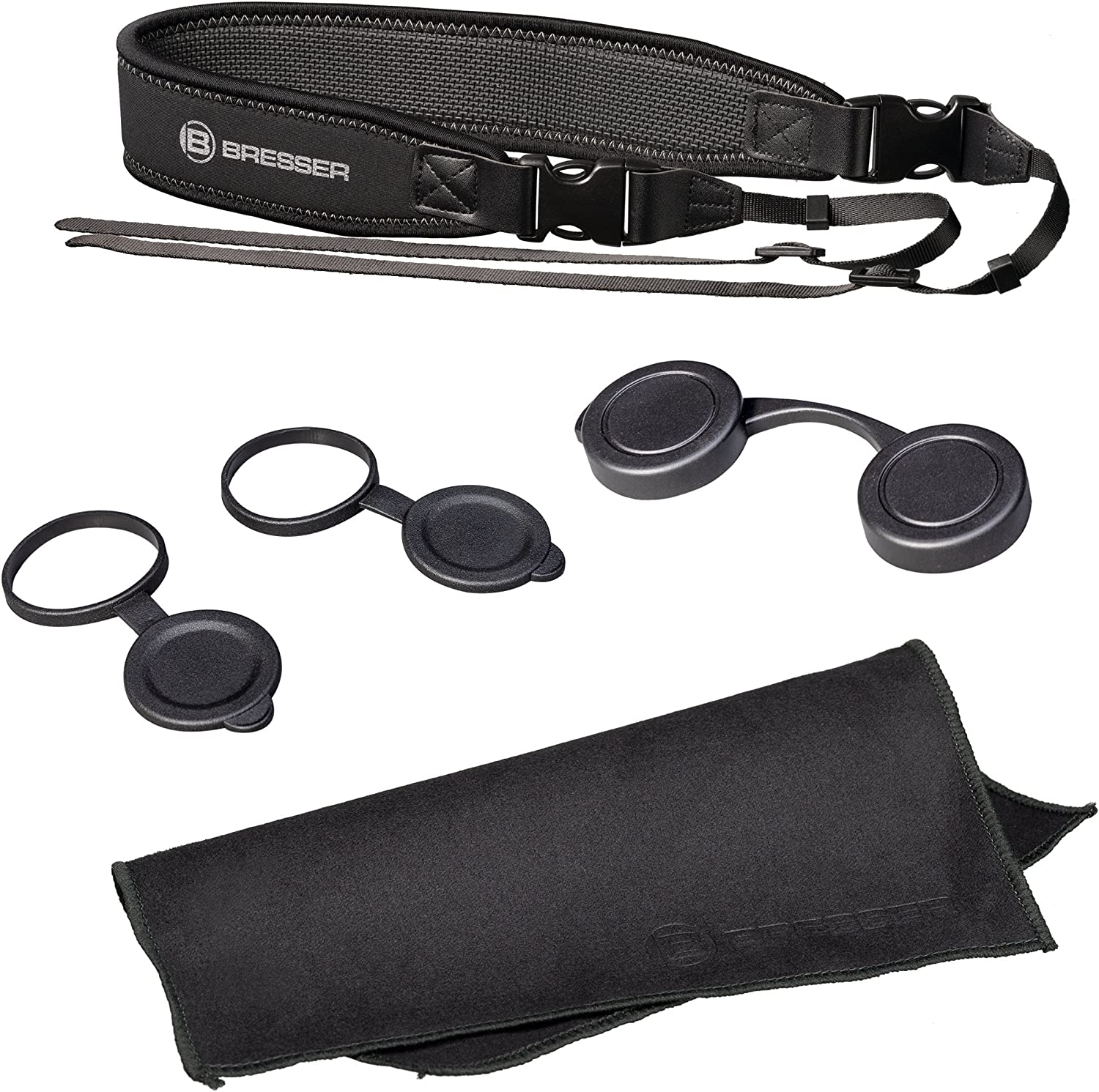 Bresser Pirsch ED 10x42 Binoculars Phase Coated - Grey