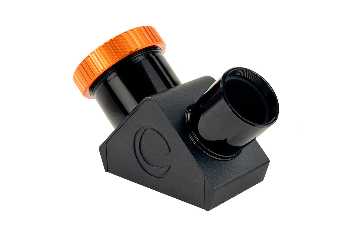 Celestron 93571 Dielectric Star Diagonal 1.25" with Twist Lock Black/Orange