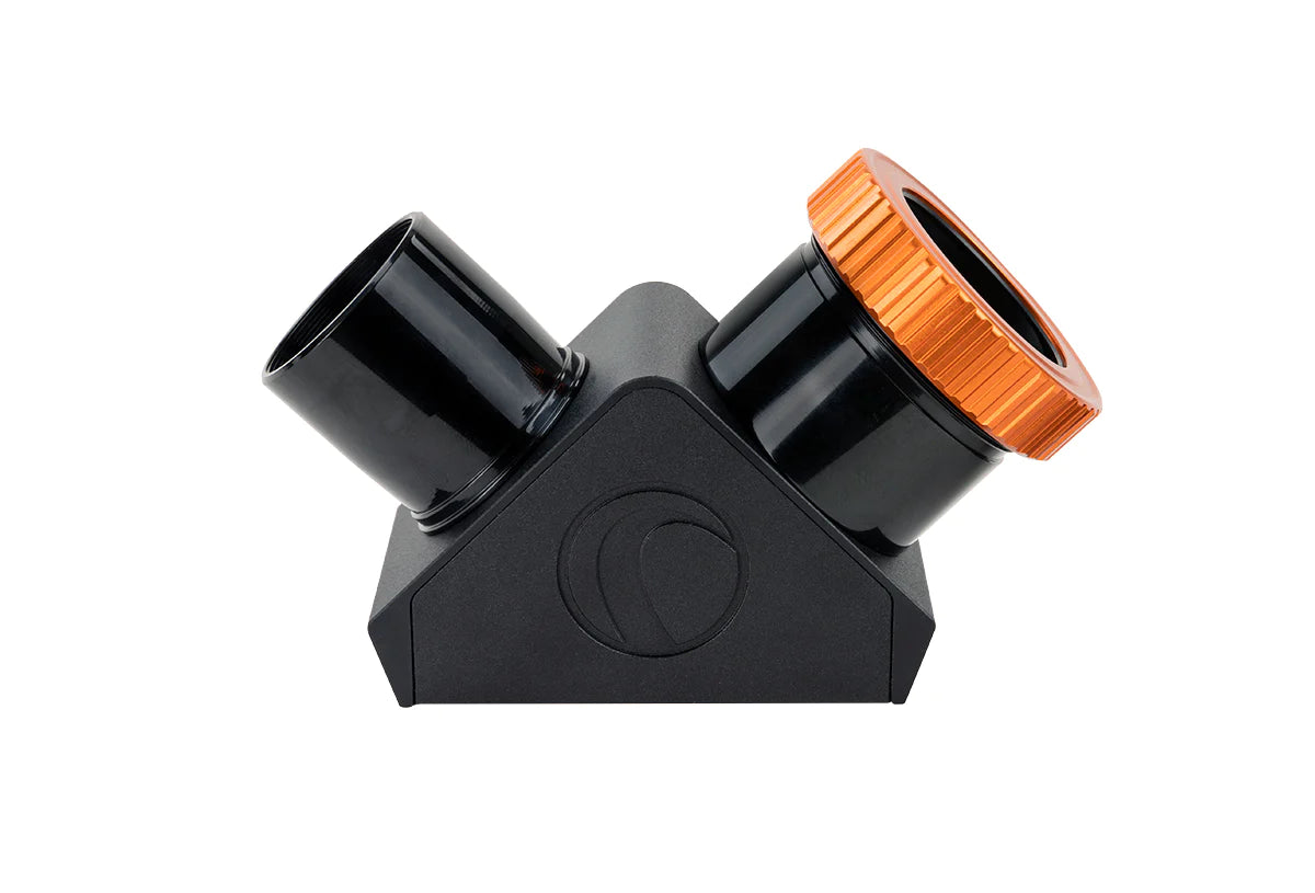 Celestron 93571 Dielectric Star Diagonal 1.25" with Twist Lock Black/Orange