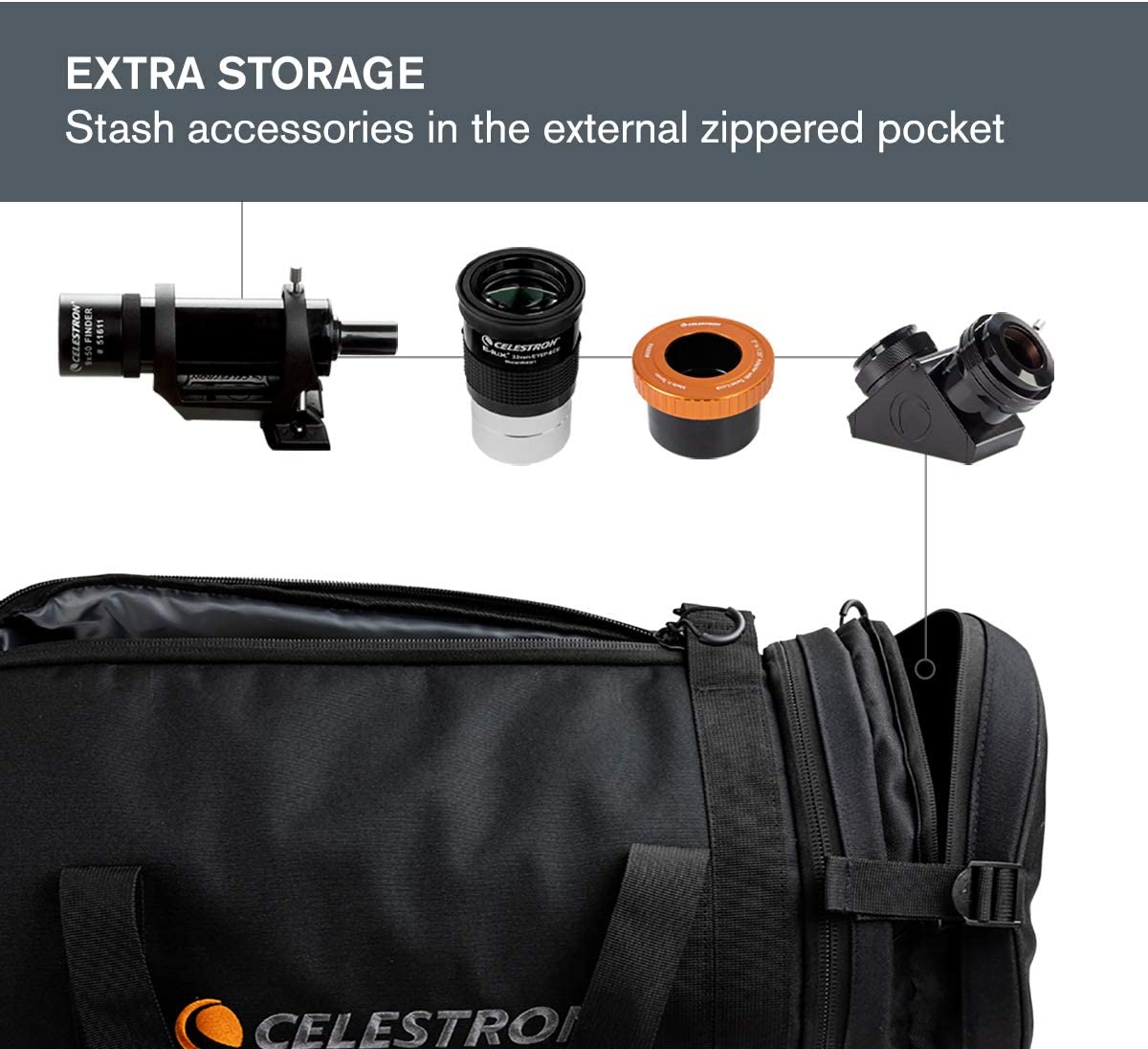 Celestron Padded Soft Telescope Bag for 8" Optical Telescopes