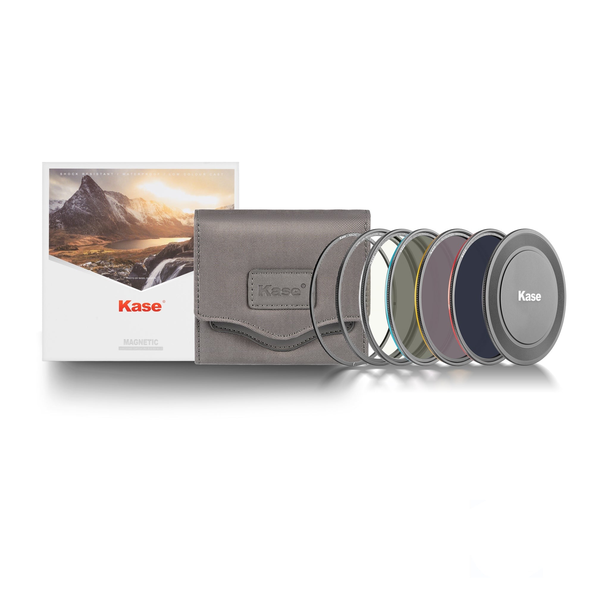 Product Image of KASE REVOLUTION MAGNETIC CIRCULAR FILTERS 95MM PRO KIT