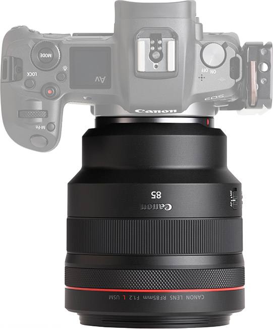 Canon RF 85mm f1.2 L USM DS Lens