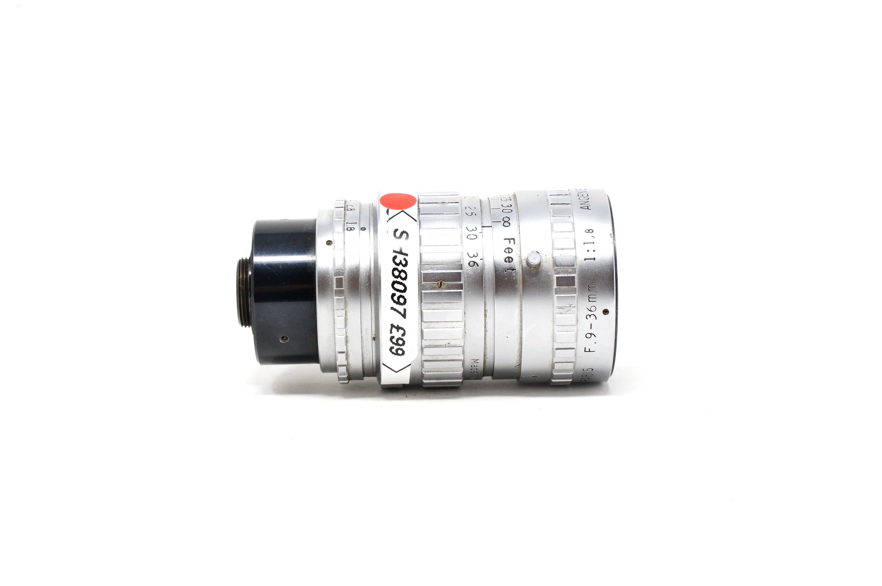 Used P.Angenieux Type K19-36mm F1.8 Cine lens D mount (SH38097)