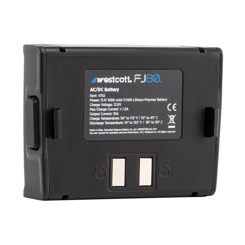 Westcott FJ80 Lithium Polymer Rechargeable Battery