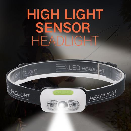 K&F Rechargeable Waterproof Head Torch