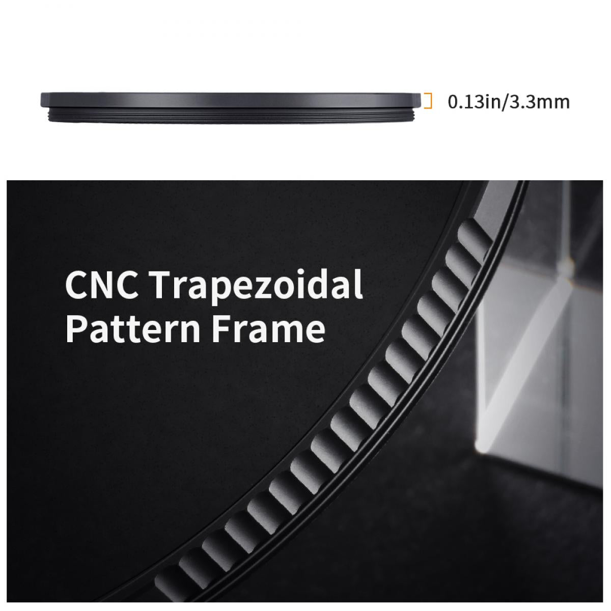 K&F Concept Black Mist Filter 1/8 Special Effects Filter Multi Coated Waterproof Scratch-Resistant Anti-Reflection Nano-X Series