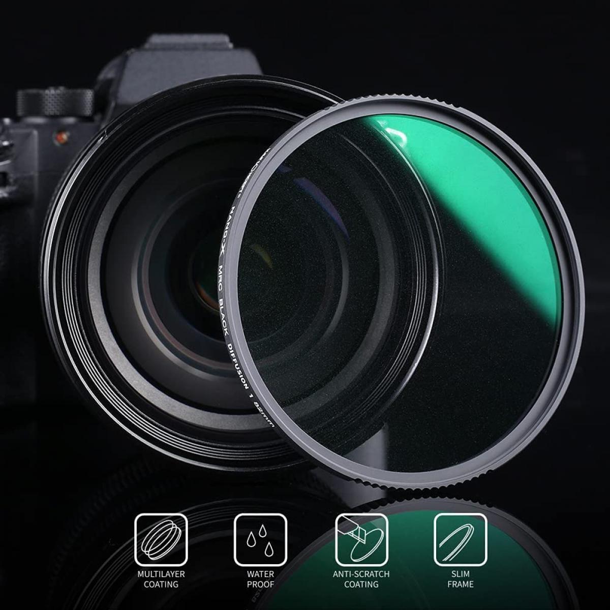 K&F Concept 49MM Nano-X Black Mist Filter 1/1