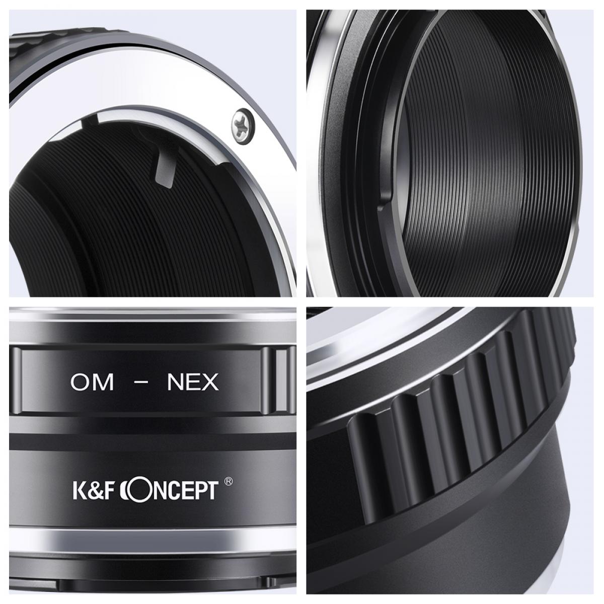 K&F Concept Olympus OM Lenses to Sony E Lens Mount Adapter