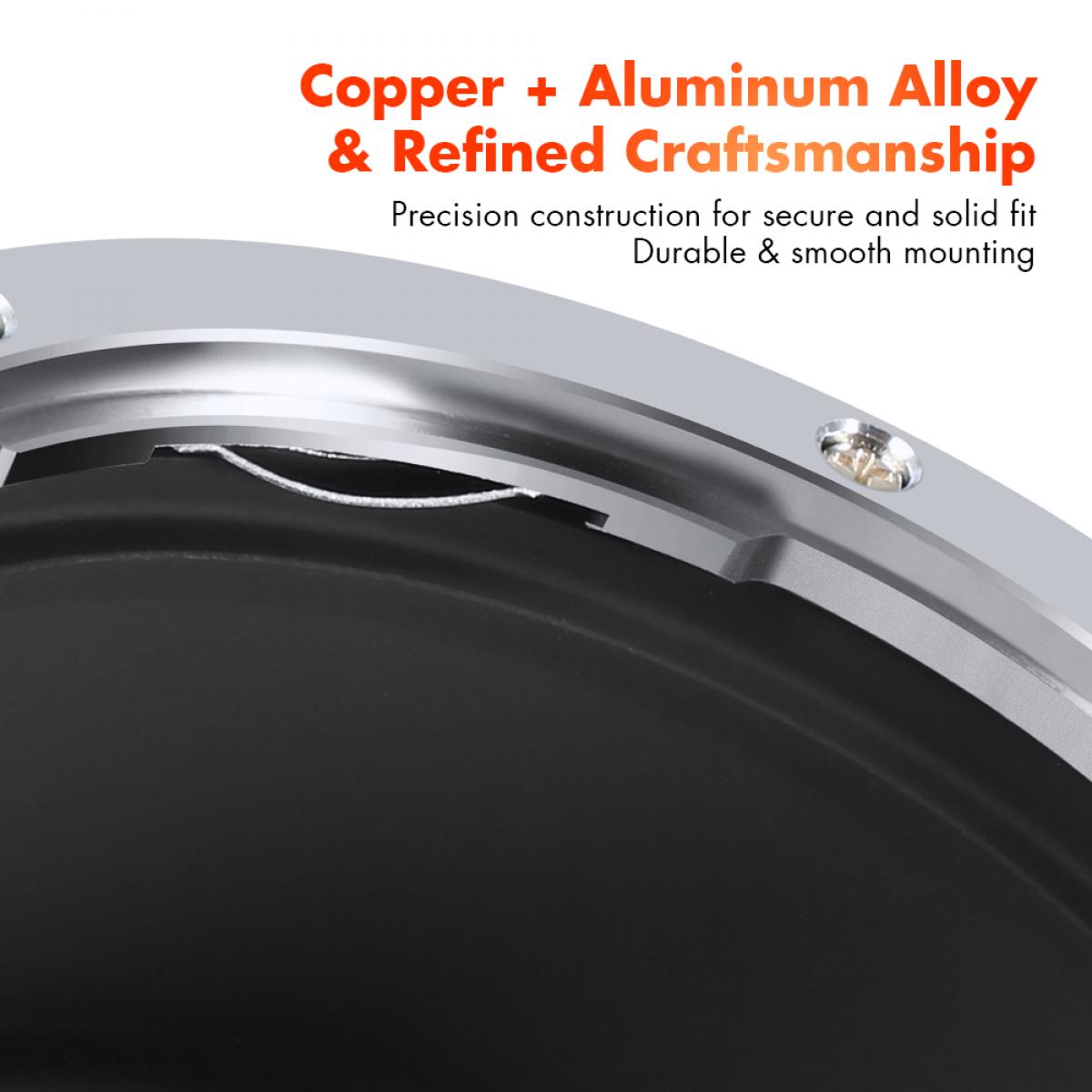 K&F Concept EOS to Sony E Adapter, Manual Lens Mount Adapter Compatible with Canon EF EF-S Mount Lens to Sony E Mount Cameras