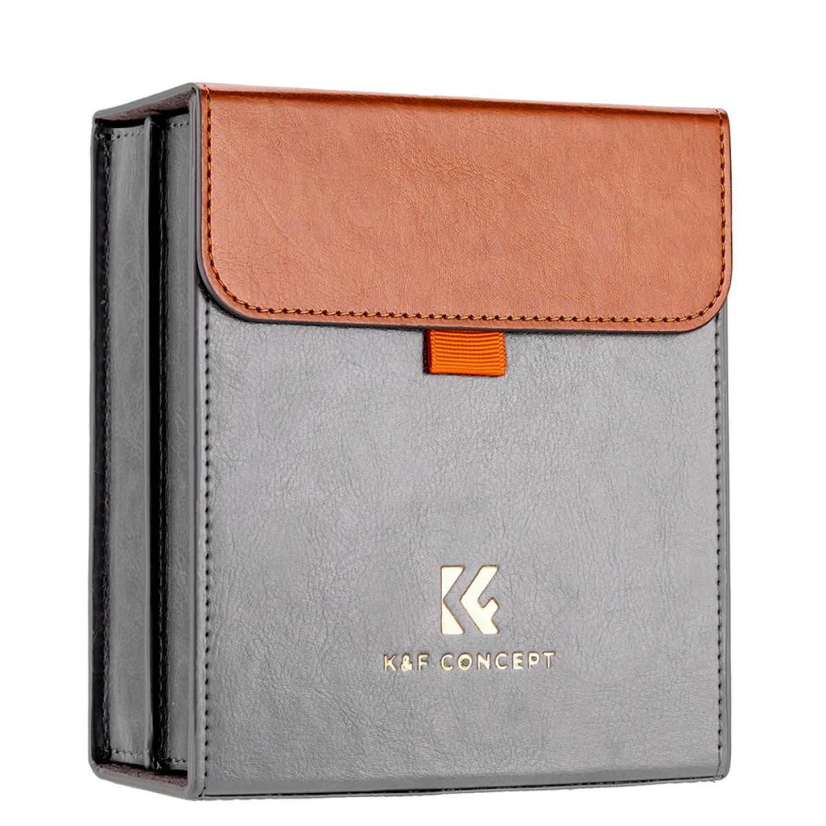 Product Image of K&F 100X100mm Square Filter Pouch for 3 Lens Square Filters + 1 Filter Holder