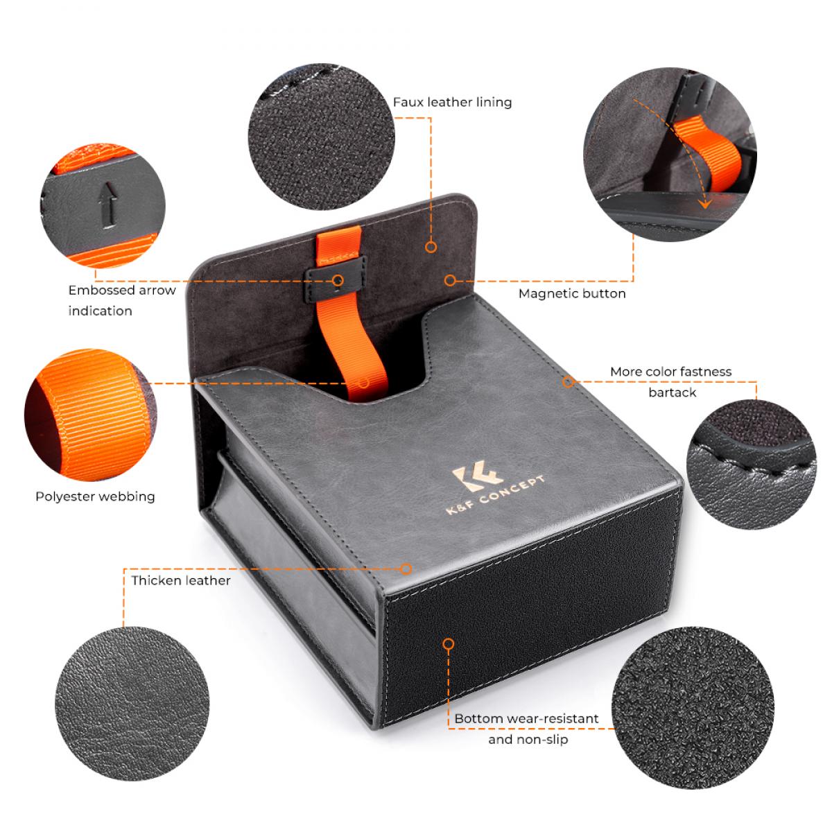 K&F 100x100mm Square Filter Pouch