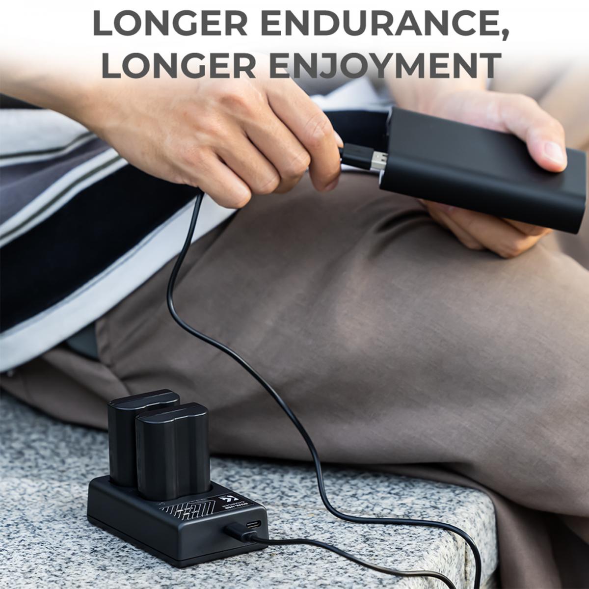 K&F Concept Nikon EN-EL15 Battery Charger