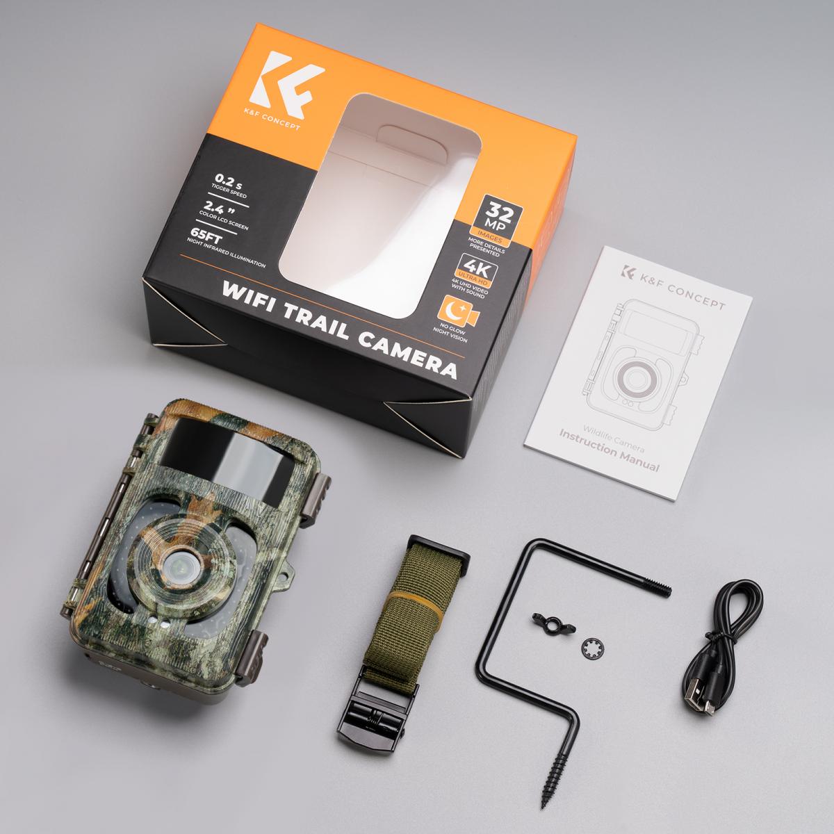 K&F Concept 4K Trail Camera