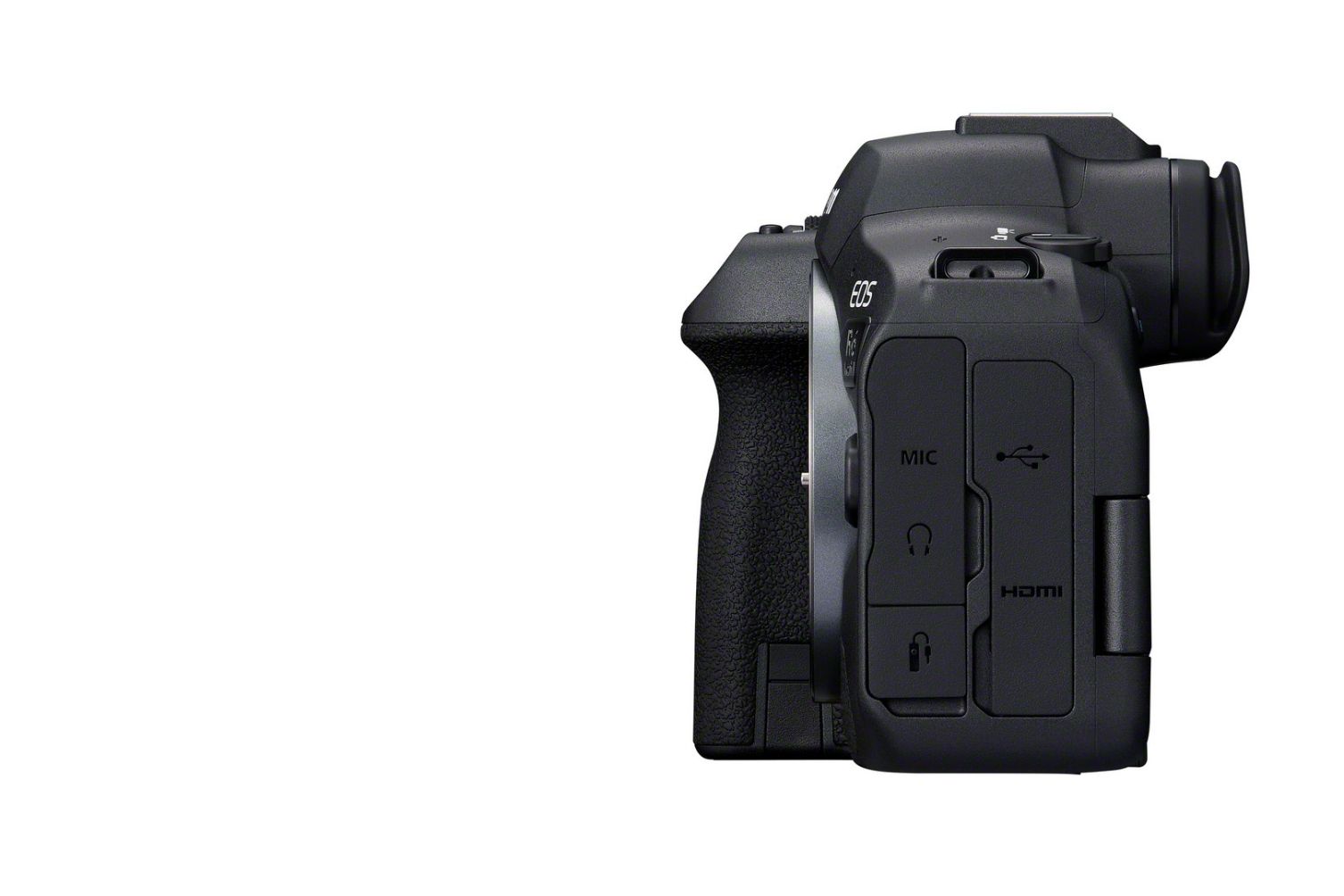 Canon EOS R6 Mark II Body Only - Product Photo 3 - Side view of the camera body