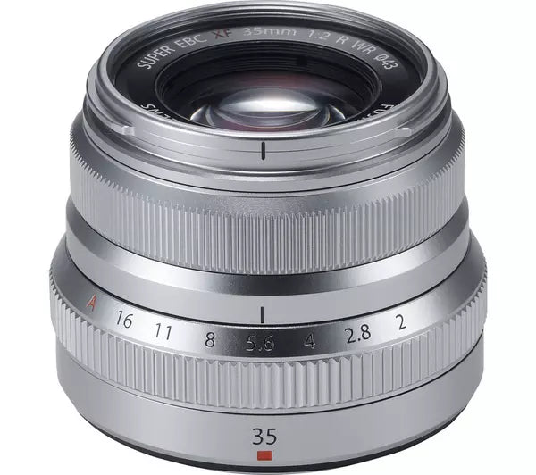 Fujifilm XF 35mm F2 R WR Silver - Fast Compact Prime Lens