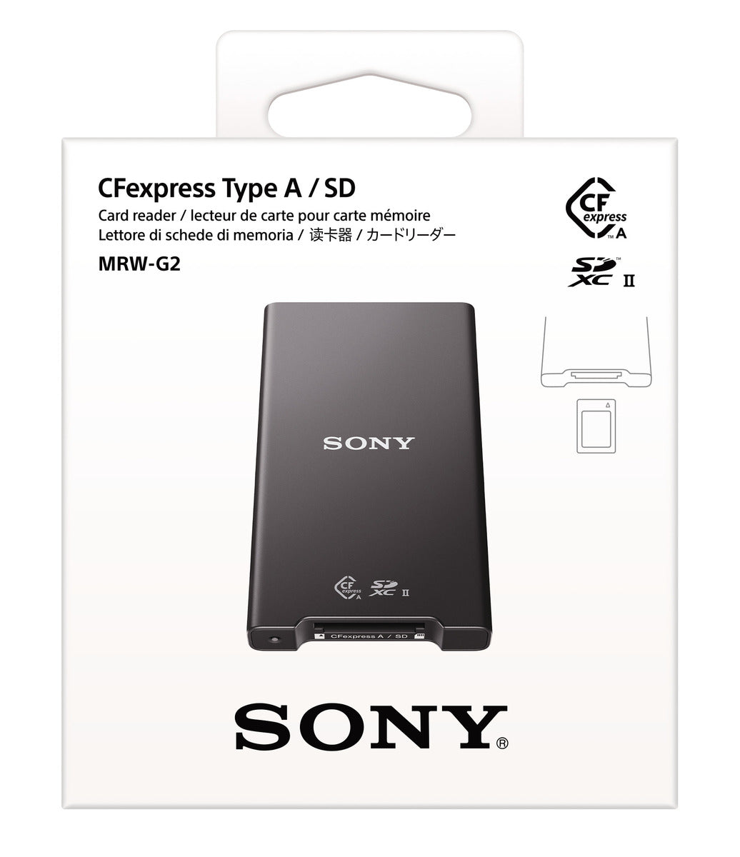 Sony MRW-G2 CFexpress Type A/SD Memory Card Reader - Product Photo 3 - Packaging Shot