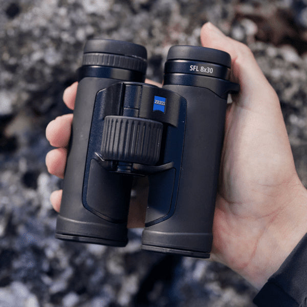 Zeiss SFL 10x30 Smart Focus Binoculars - Black