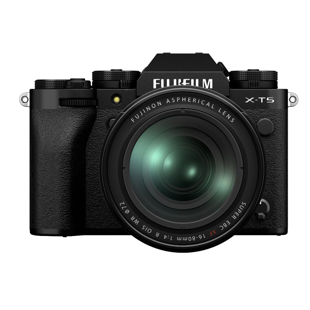 Product Image of Fujifilm X-T5 Mirrorless Camera with 16-80mm f4 lens - Black